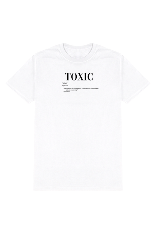 Toxic - Standard Crew T-shirt - White