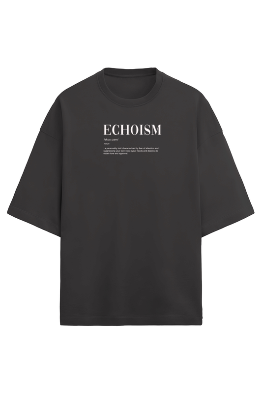 Echoism - Unisex Terry Oversized T-Shirt