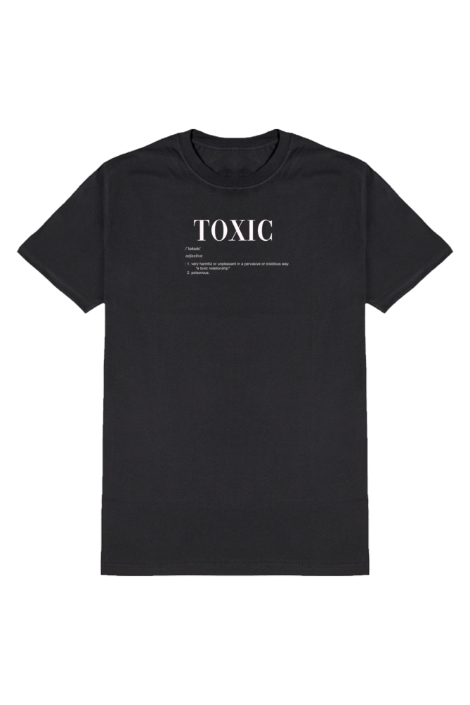 Toxic - Standard Crew T-shirt - Black