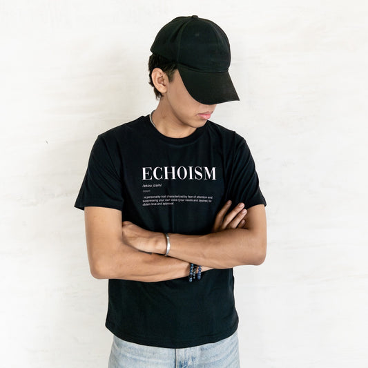 Echoism - Standard Crew T-shirt - Black