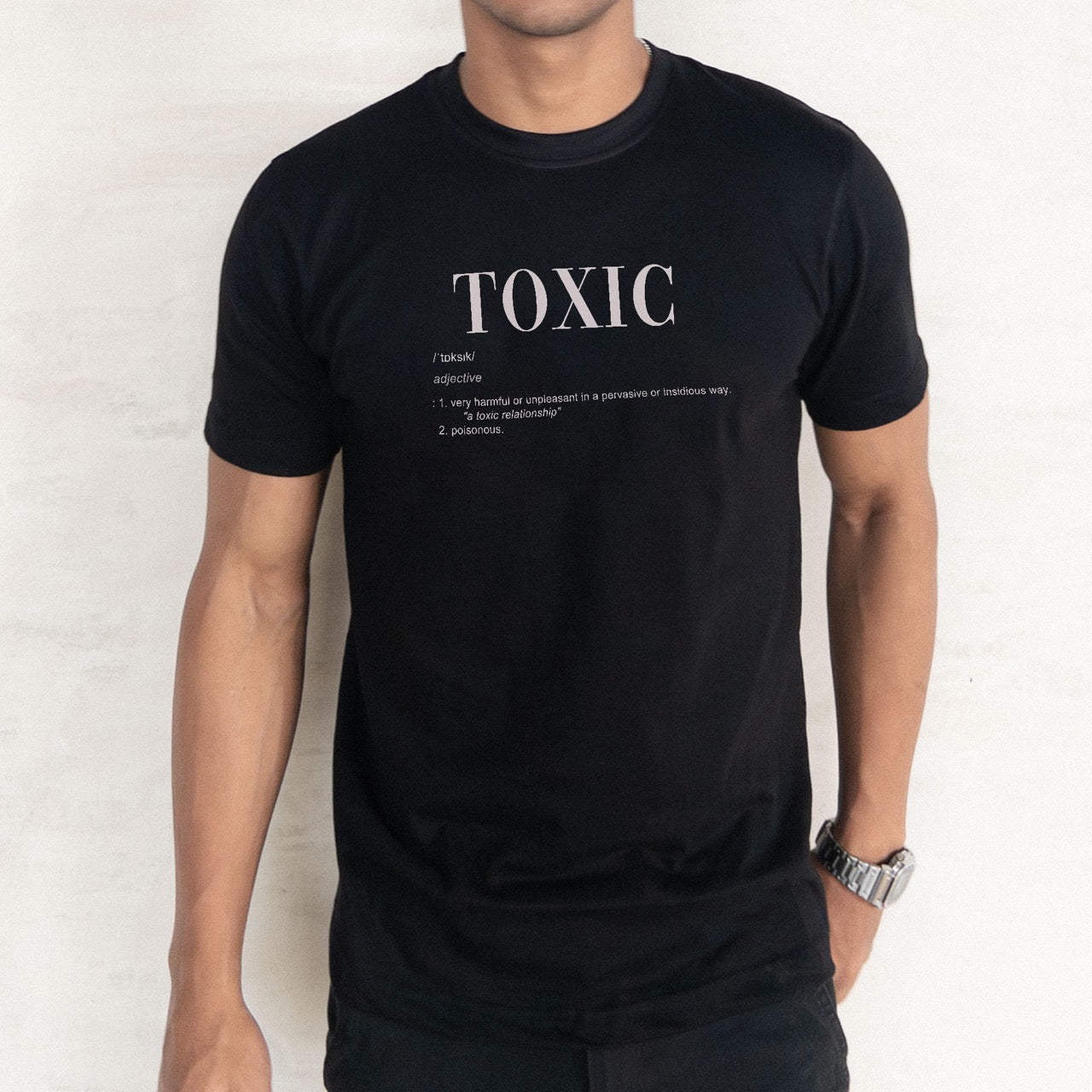 Toxic - Standard Crew T-shirt - Black